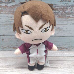Haikyu!! Wakatoshi Ushijima 8” Plush Great Eastern Entertainment Anime Manga